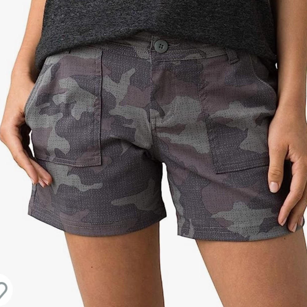 Prana Camo Shorts - Very Cute!